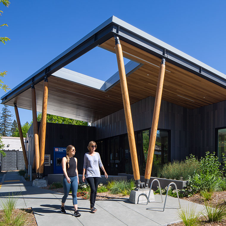 Exchange Bank Sebastopol Branch TLCD Architecture