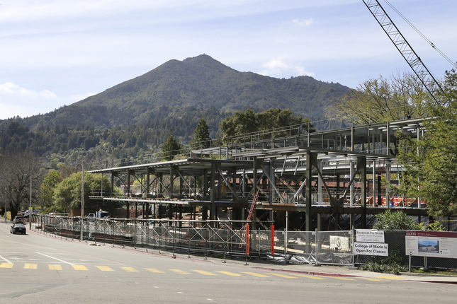 College of Marin, Academic Center, Topping Out Ceremony, TLCD Architecture, Mark Cavagnero Associates