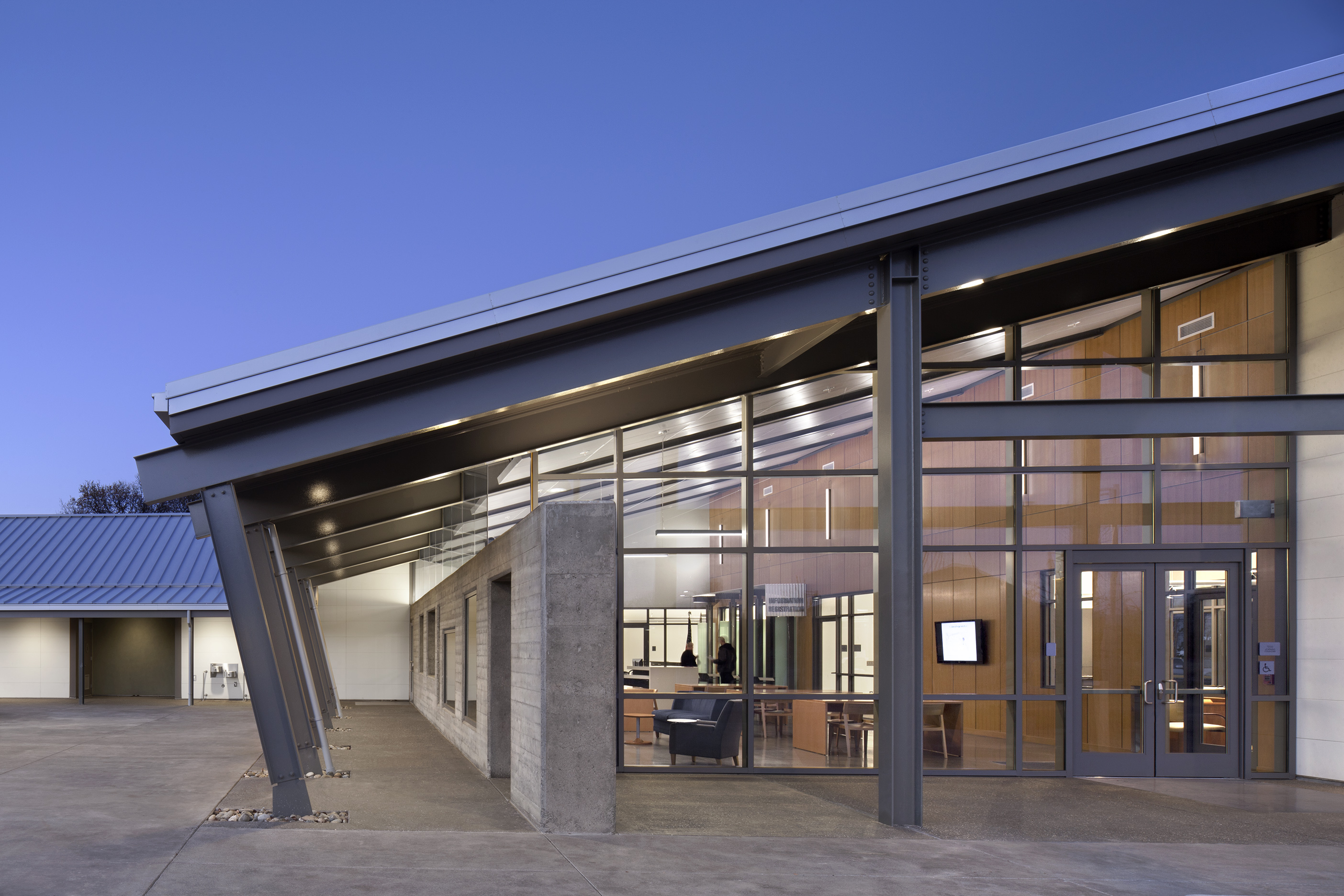 TLCD Architecture, Mendocino College Lake Center, IIDA Northern California Honor Award