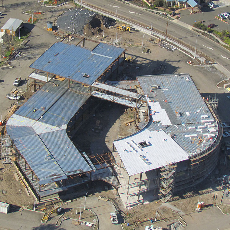 Birds-Eye View of New American AgCredit Headquarters at Airport Business Center