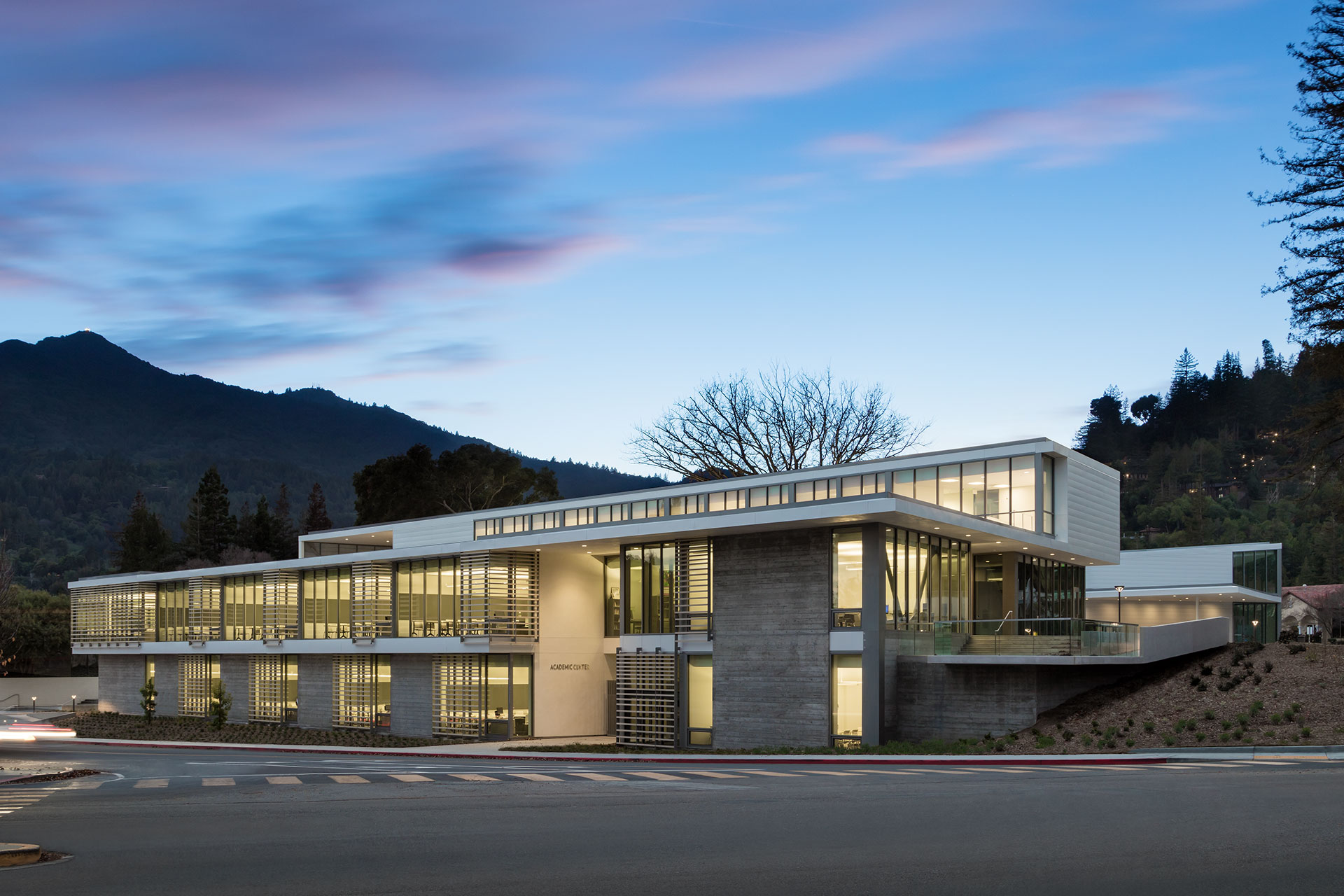 College Of Marin Academic Center Tlcd Architecture