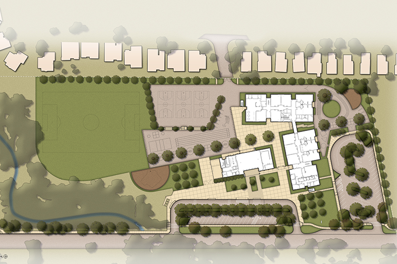 Roseland Creek Elementary School TLCD Architecture