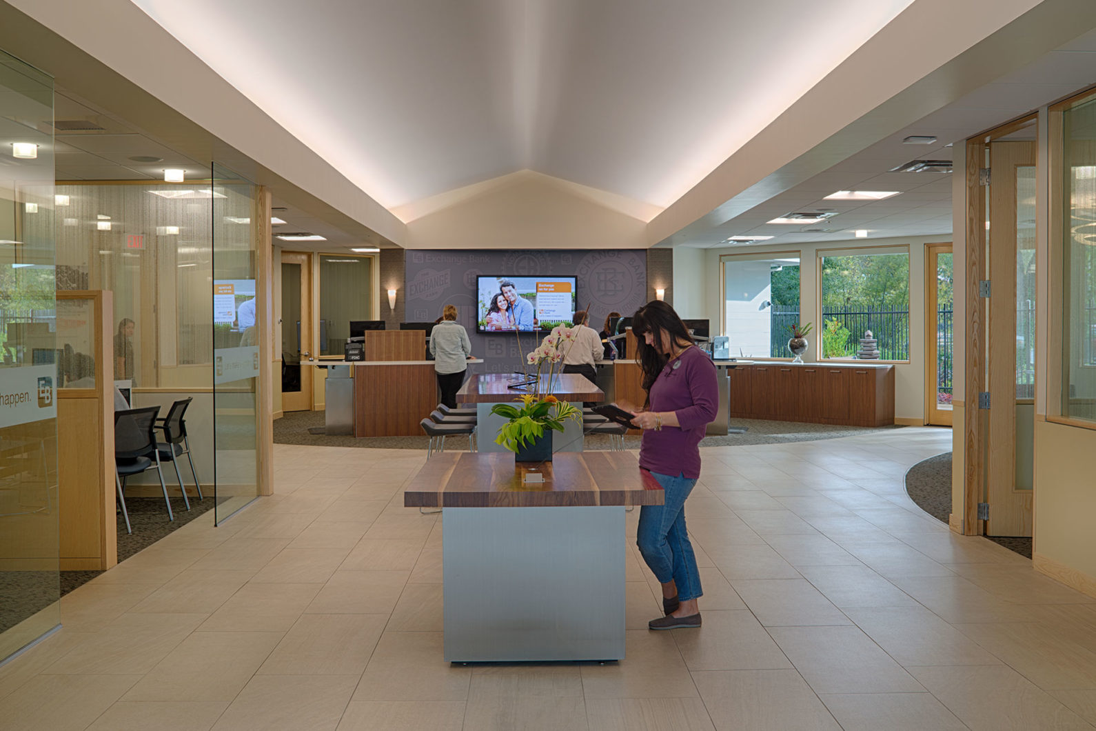 Exchange Bank TLCD Architecture