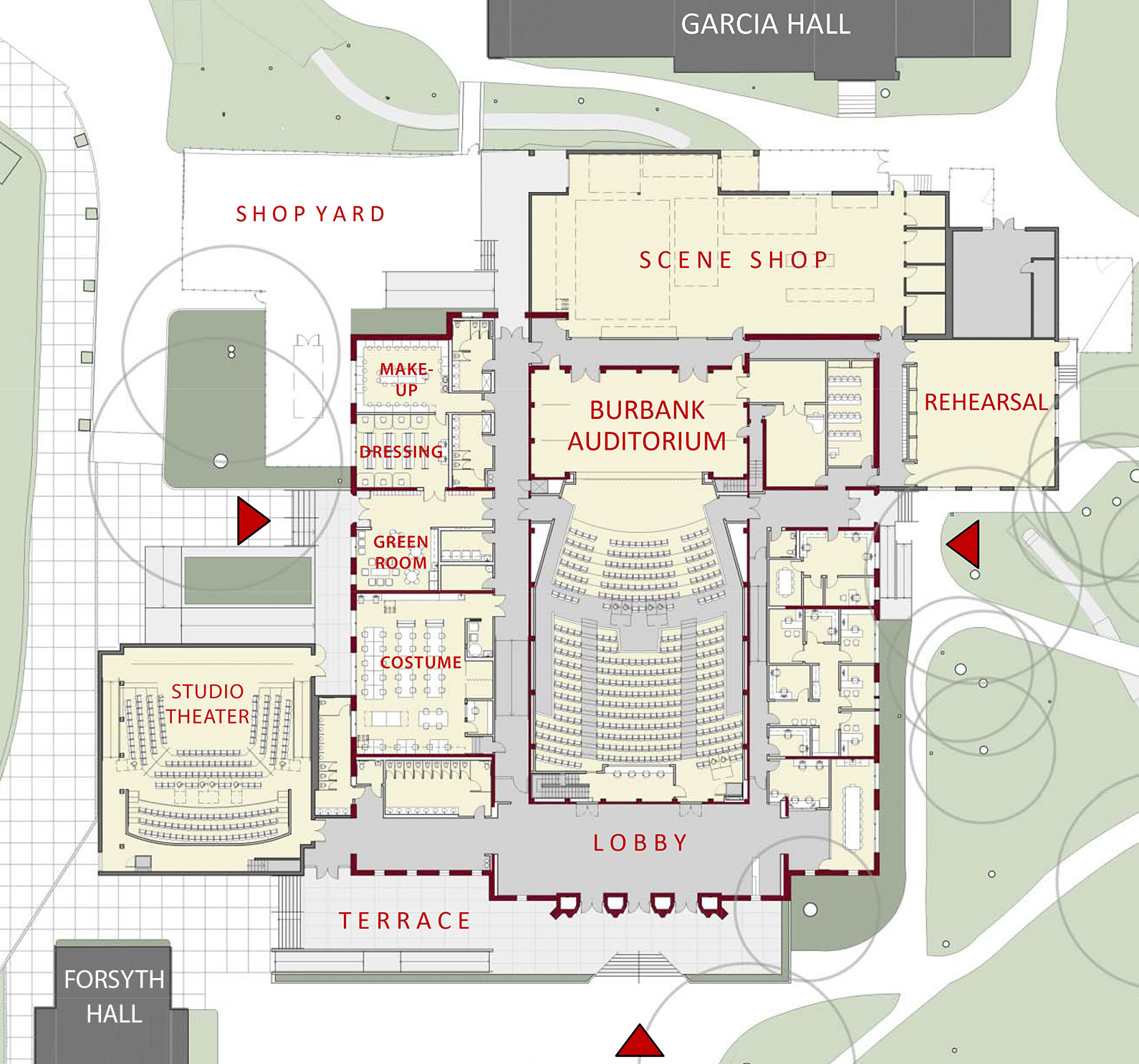 Burbank Auditorium Seating Chart