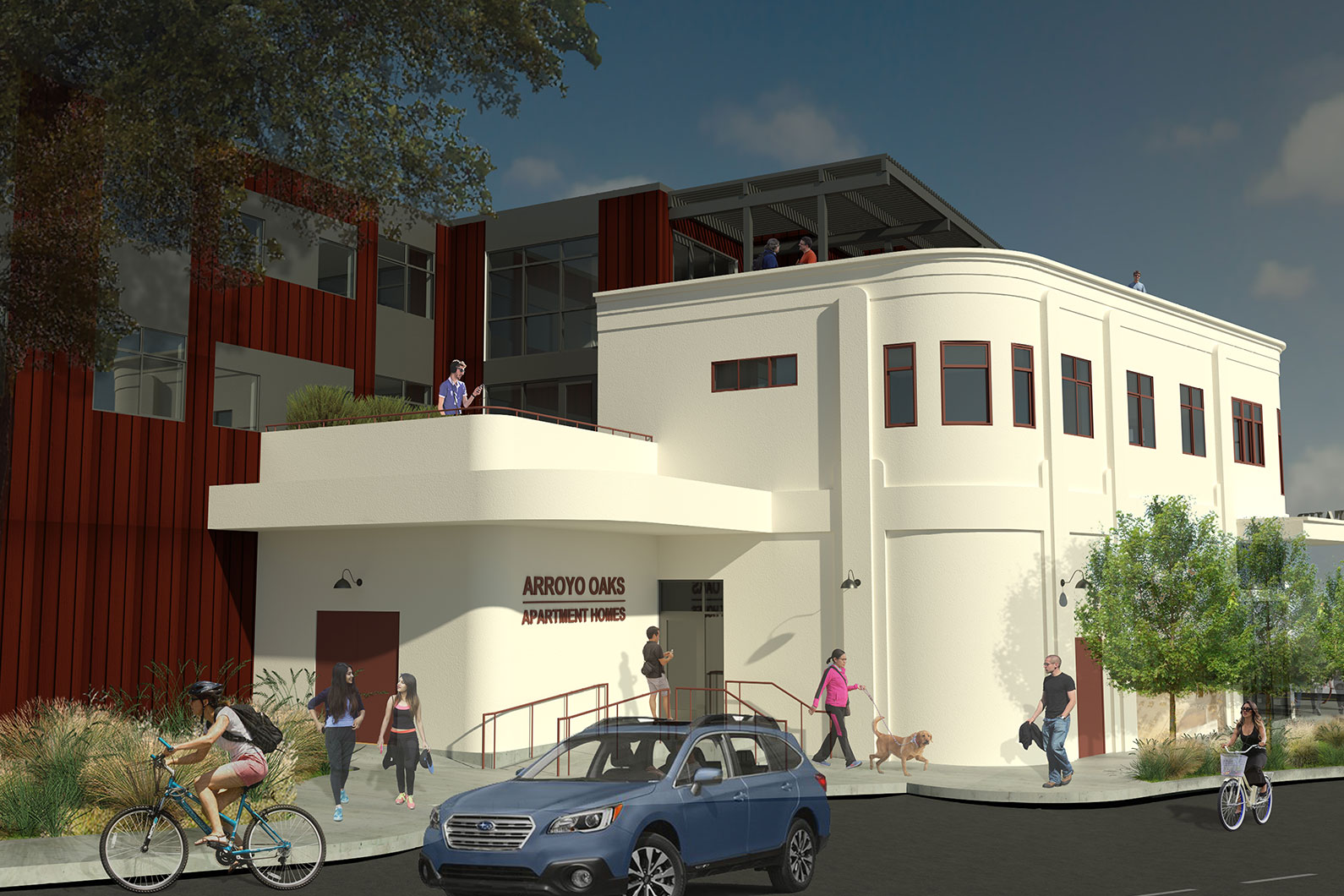 Boyes Food Center, TLCD Architecture, Boyes Hot Springs, Multifamily, Mixed Use, Springs Specific Plan