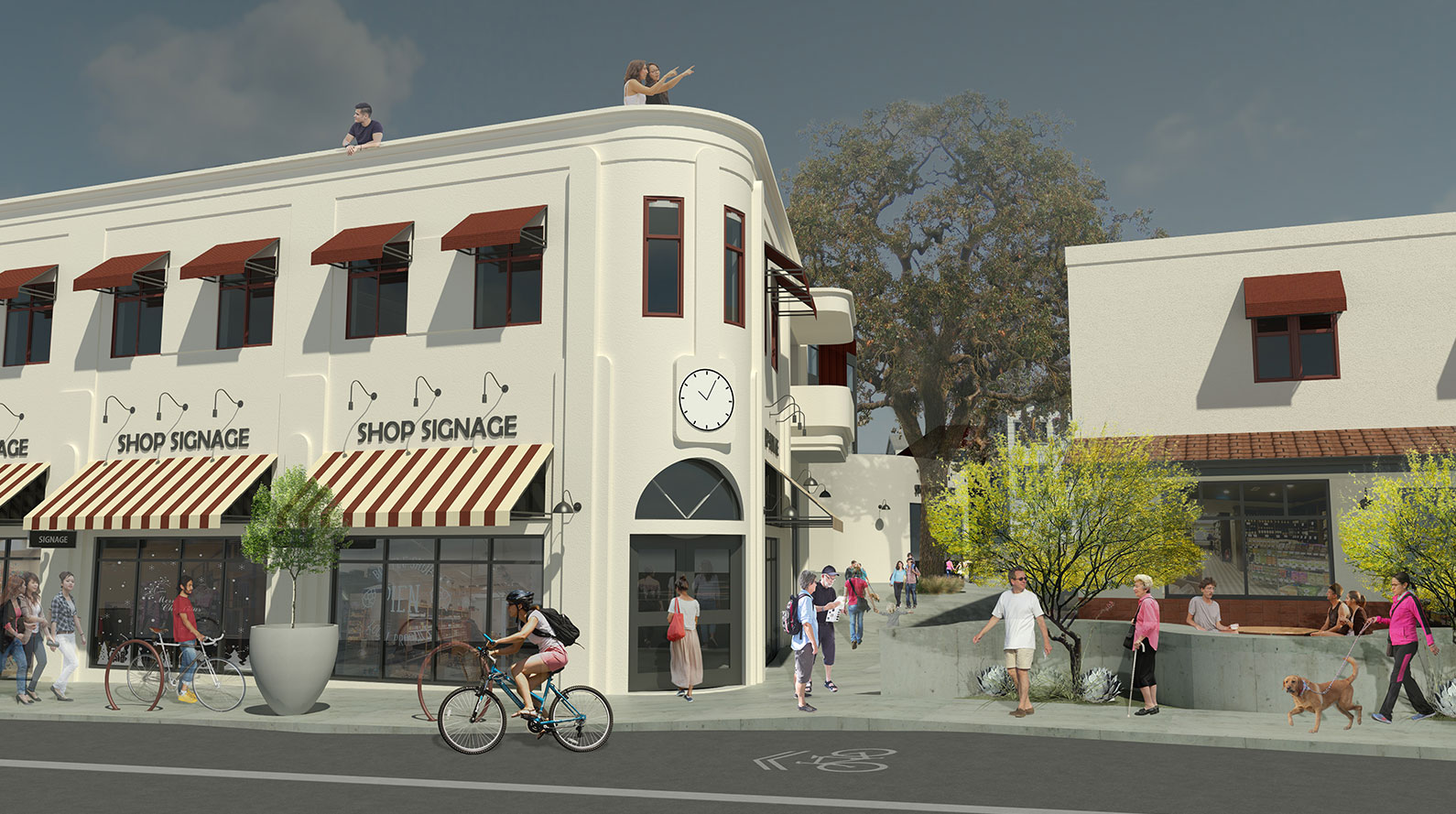 Boyes Food Center, TLCD Architecture, Boyes Hot Springs, Multifamily, Mixed Use, Springs Specific Plan