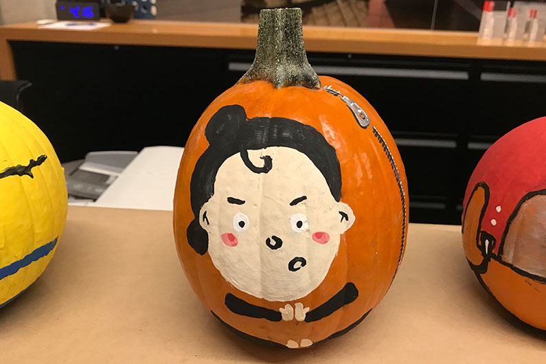 TLCD Architecture, Pumpkin Painting, Halloween