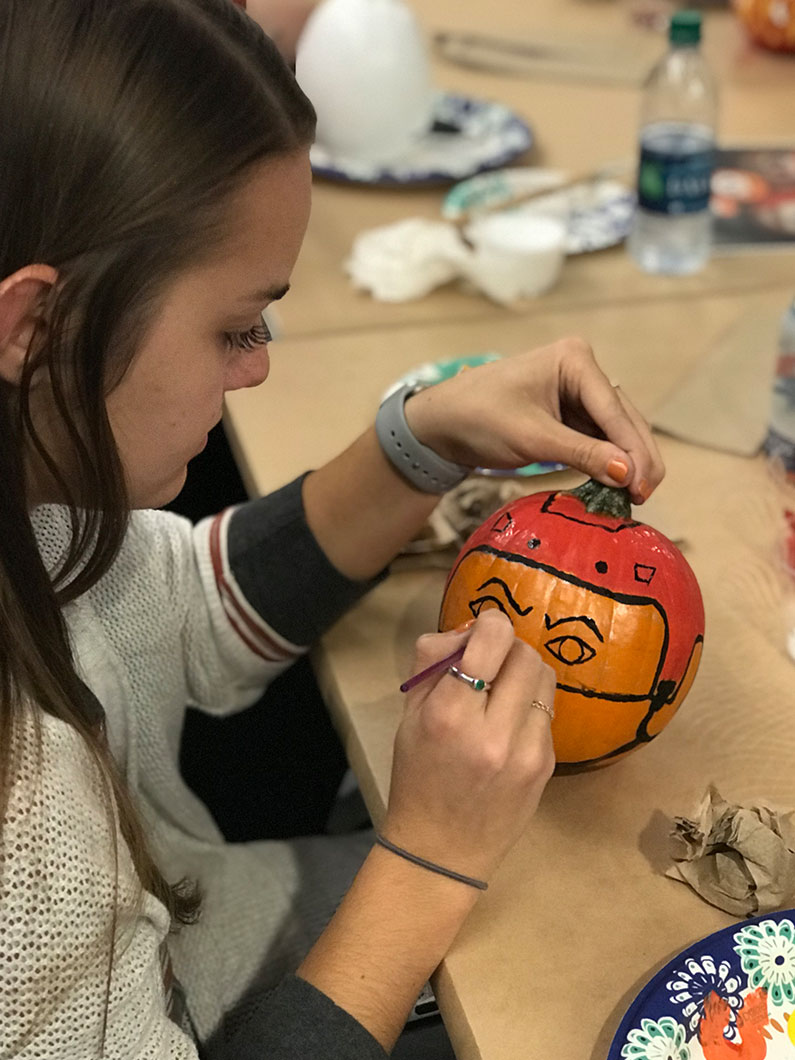 TLCD Architecture, Pumpkin Painting, Halloween