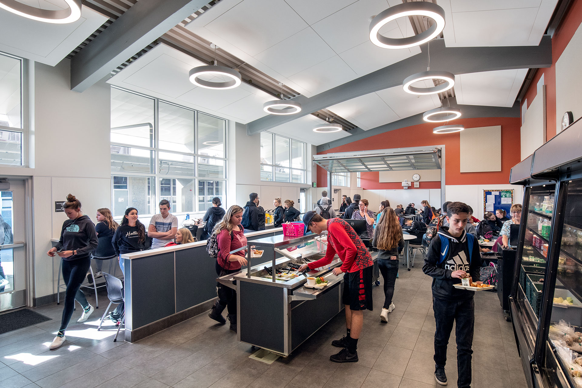 Lakeport Unified School District, TLCD Architecture, Central Kitchen, Clearlake High School