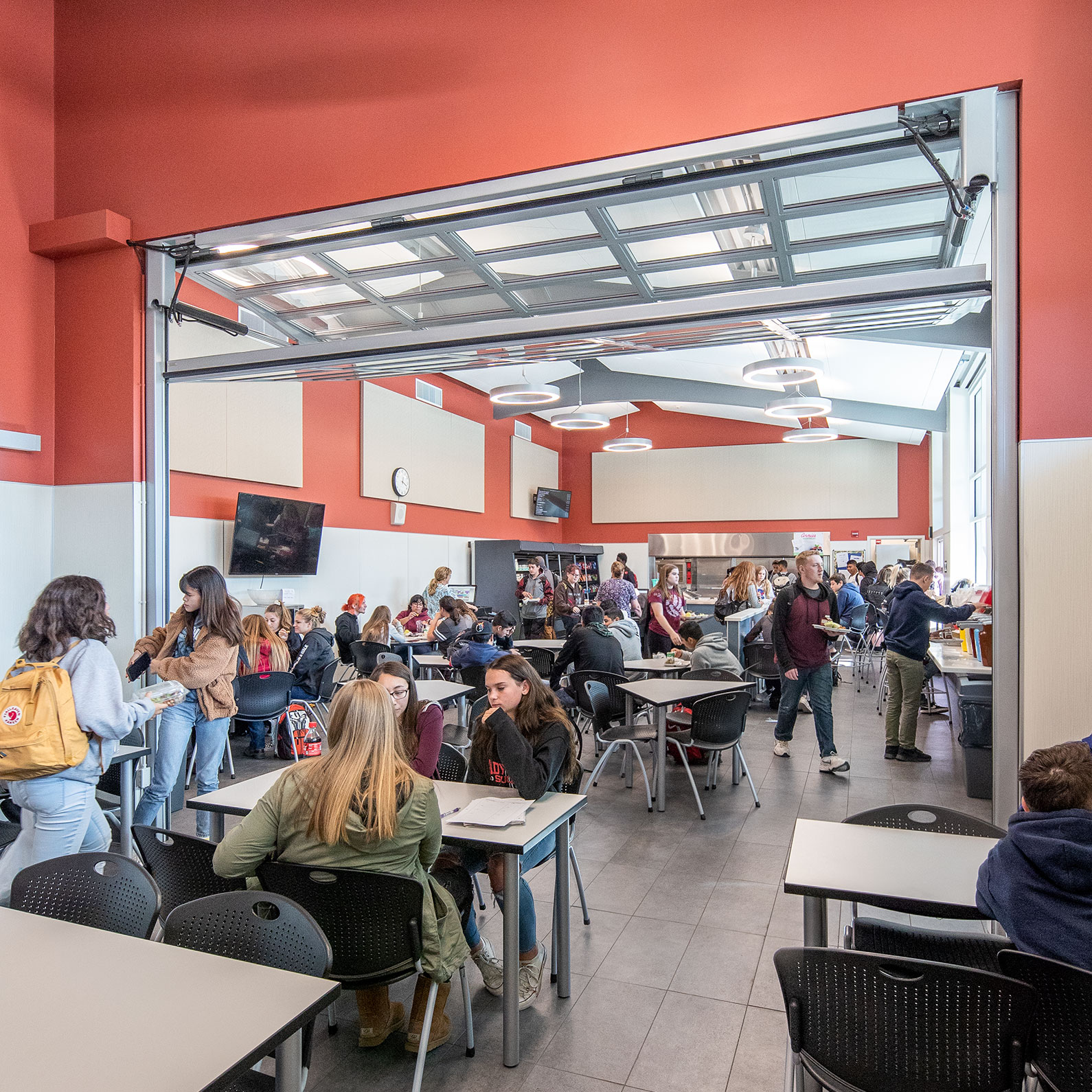 Lakeport Unified School District, TLCD Architecture, Central Kitchen, Clearlake High School