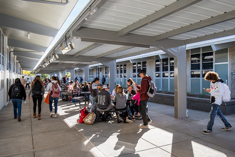 Lakeport Unified School District, TLCD Architecture, Central Kitchen, Clearlake High School
