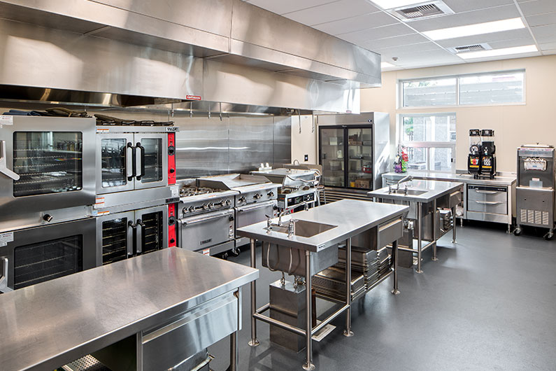 Lakeport Unified School District, TLCD Architecture, Central Kitchen, Clearlake High School