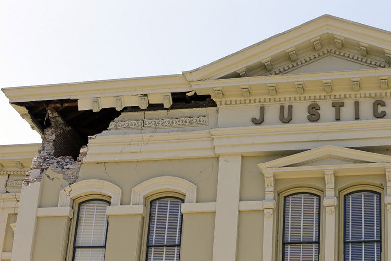 Historic Napa Courthouse, Napa Earthquake, TLCD Architecture