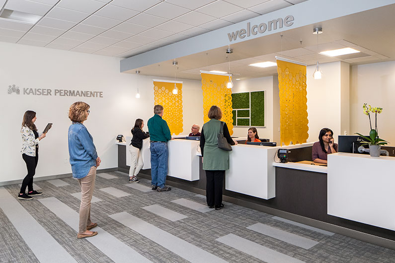 Kaiser Permanente Petaluma Behavioral Health Center, Reception Area