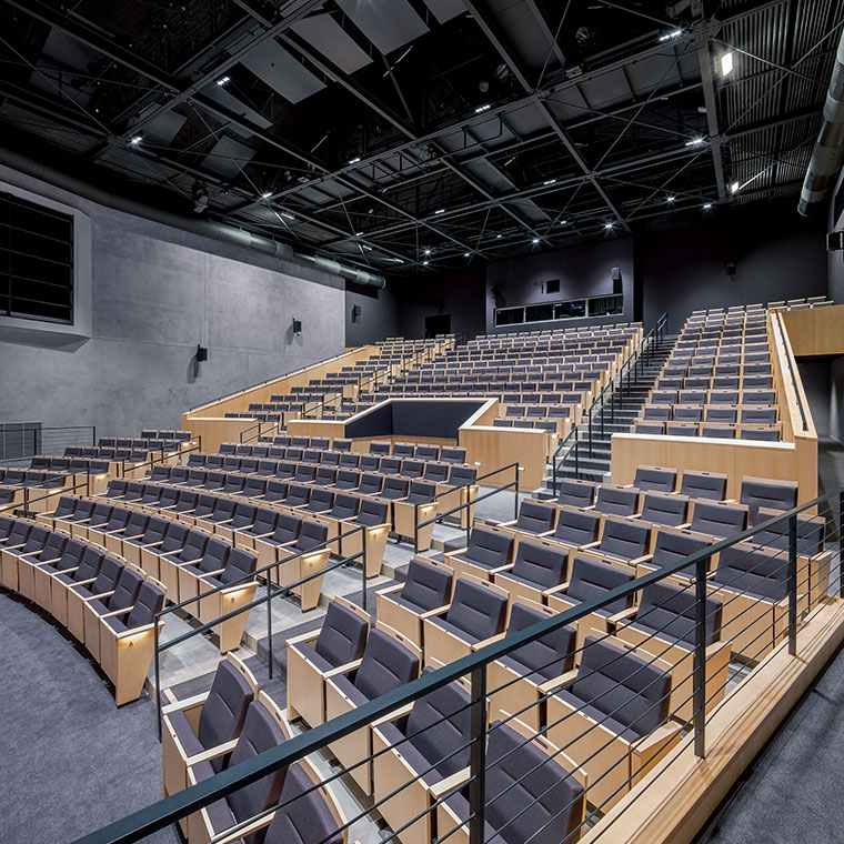 Santa Rosa Junior College Burbank Auditorium  TLCD Architecture
