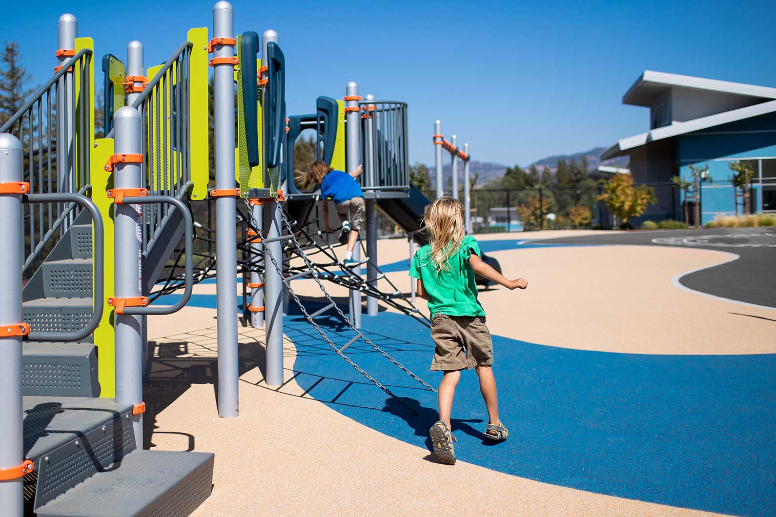 Irene Snow Elementary School Playground by TLCD Architecture