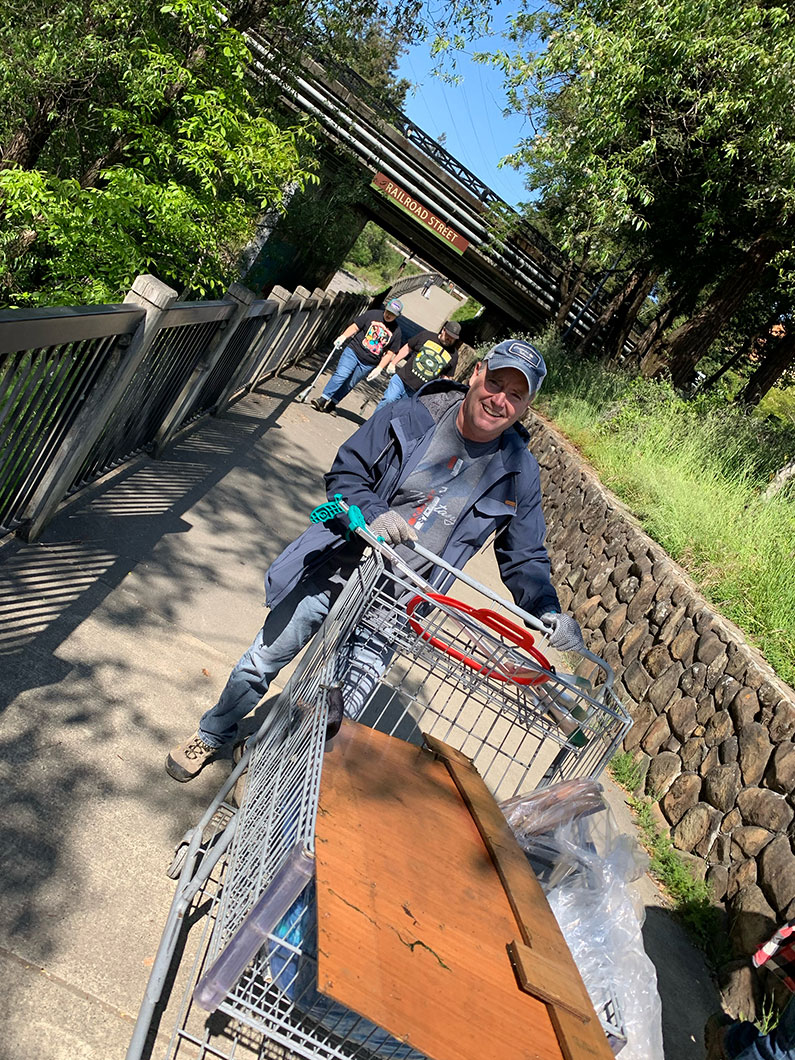 Santa Rosa Creek Clean Up Crew