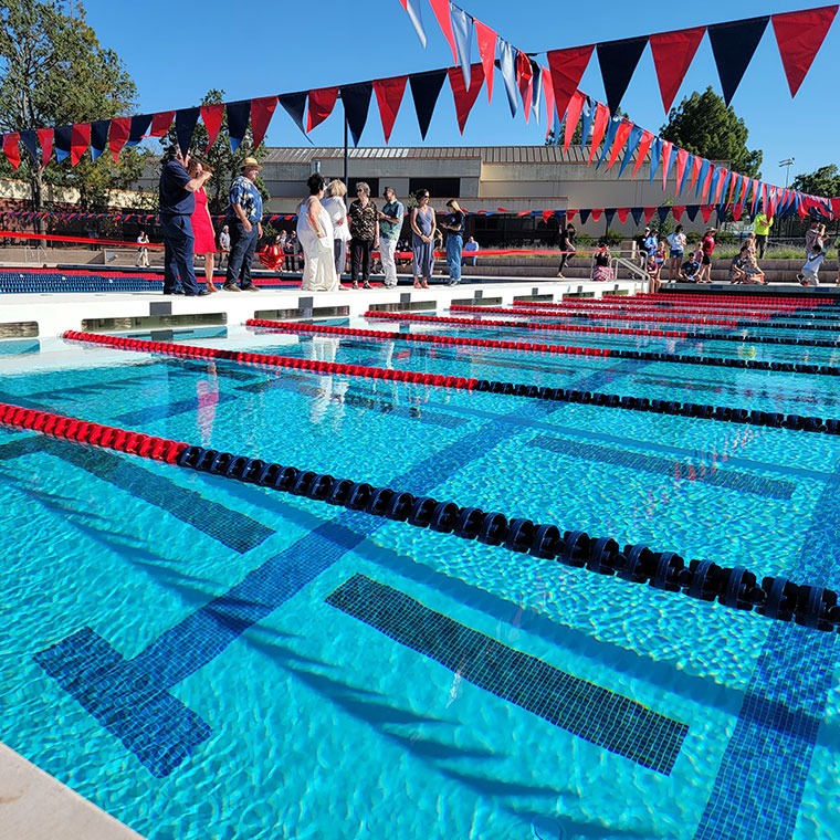 SRJC Ribbon Cutting and Pool Dedication