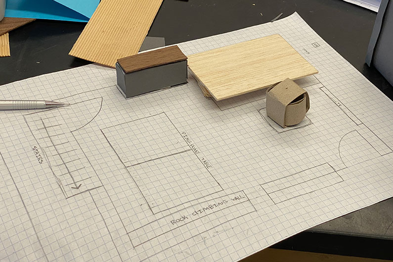 Drawing to scale at Mike Hauser Academy at Santa Rosa Junior High School