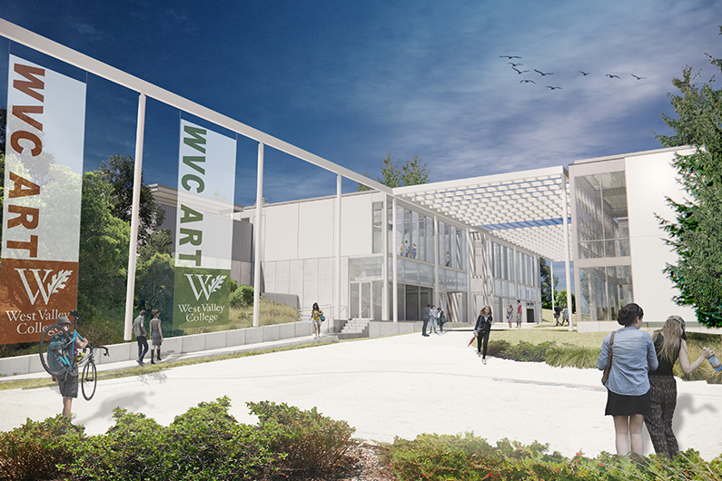 Rendering of Master Plan for Visual Arts complex - Design for STEM and Arts Education